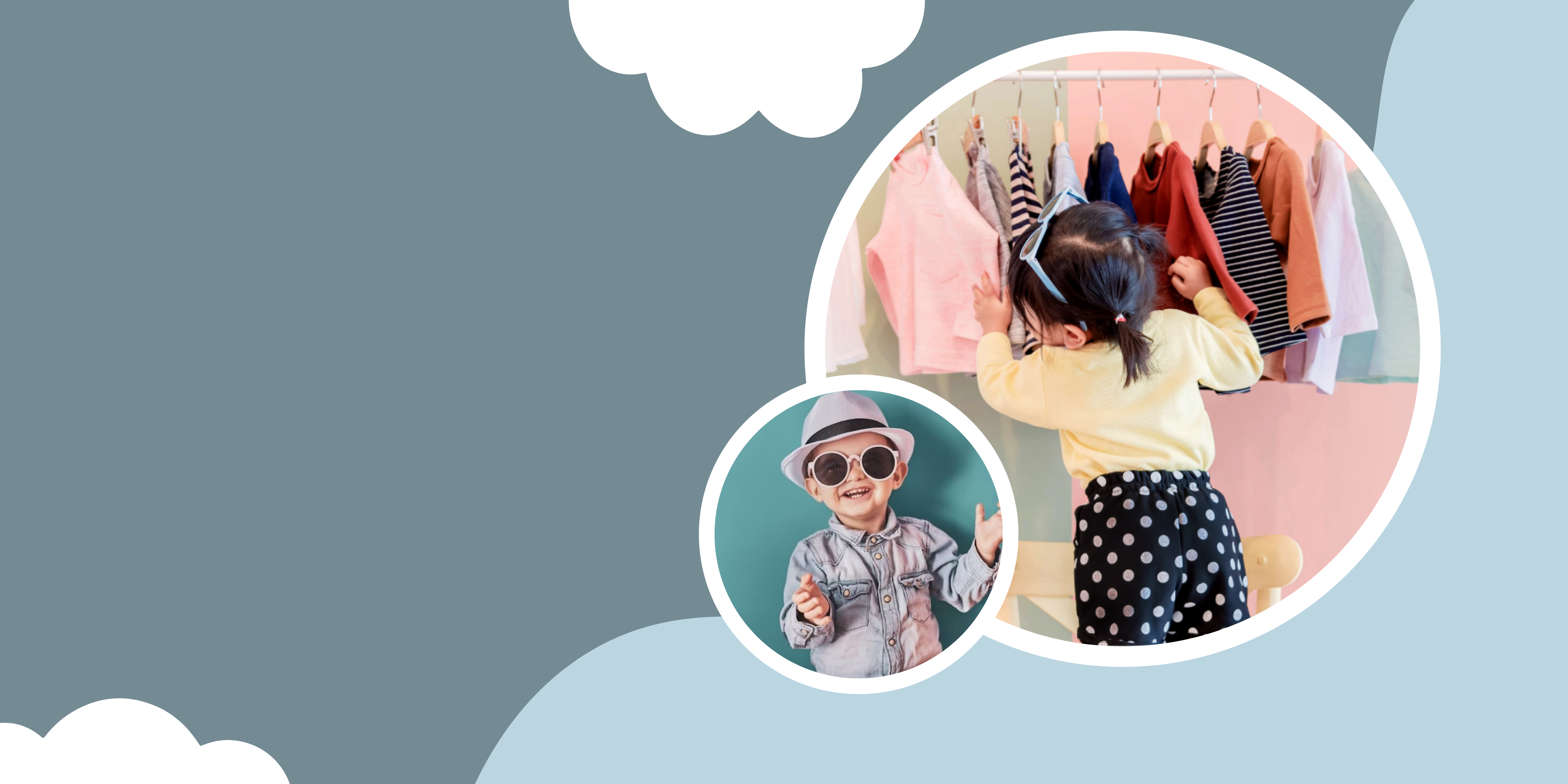 Grey And White Modern Kids Store And Baby Shop Banner (1)